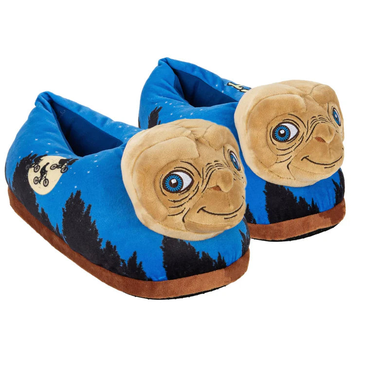 E.T. 3D Fuzzy Slippers-Medium